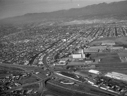 B.F. Goodrich plant, Commerce, looking northwest