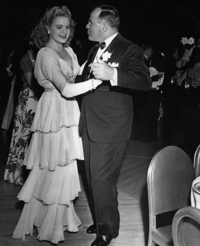 Marjorie Woodworth and Hal Roach