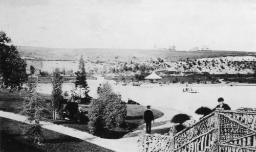 Early view of Westlake Park