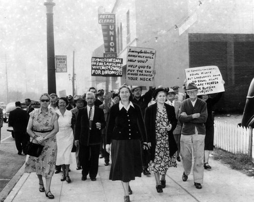 Landlords march in protest