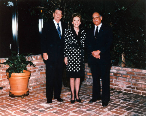 Dinner with the Reagans