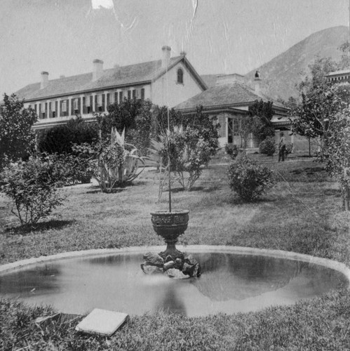 Pond at Sierra Madre Villa