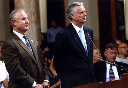 LaBonge and Hahn, City Council meeting