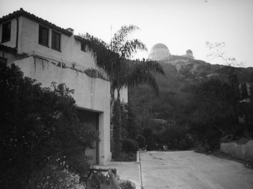 Griffith Observatory in the distance