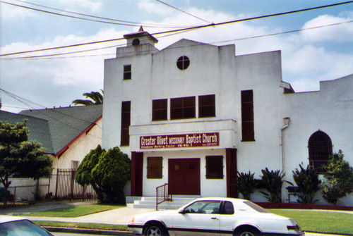 Greater Olivet Missionary Bapstist Church , main entrance