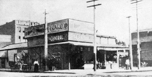 Old saloon days in Los Angeles