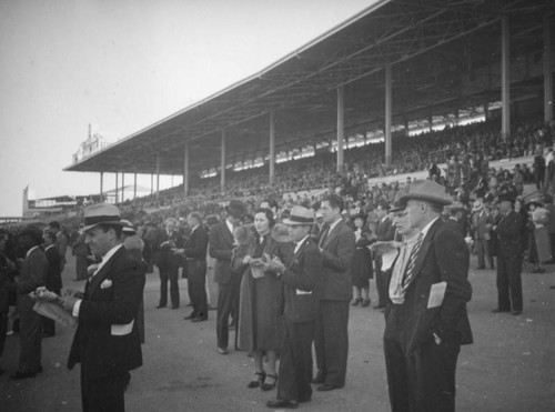 Grandstands, Santa Anita Racetrack