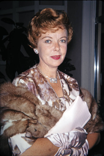 Ida Lupino at the Beverly Hills Hotel