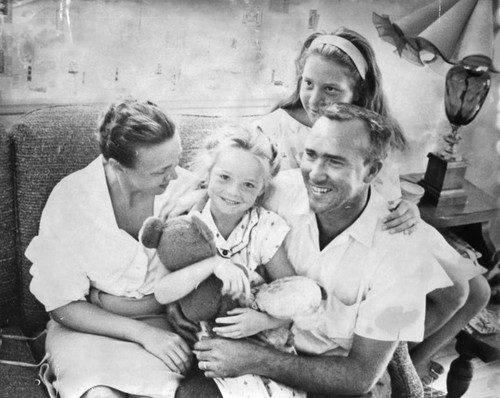 Robert Cable family home in Burbank after rescue