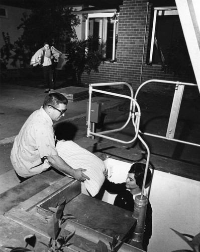 Back-yard fallout shelter