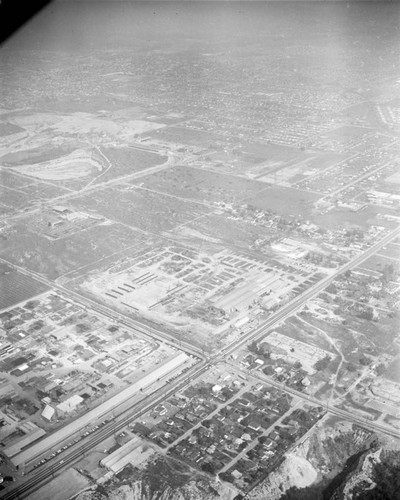 Vinnell Steel, Arrow Highway, looking northeast