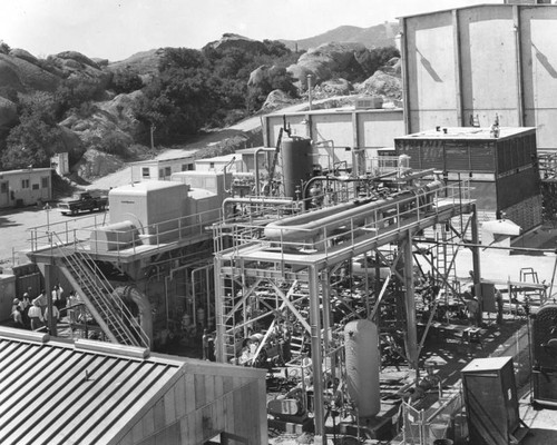 Valley nuclear reactor in Santa Susana Mountains