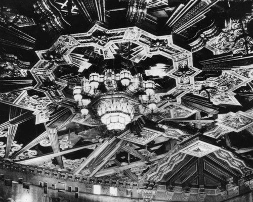 Ceiling of the Pantages Theatre