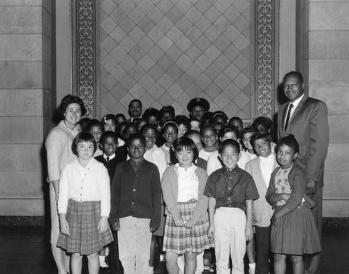 Children at City Hall