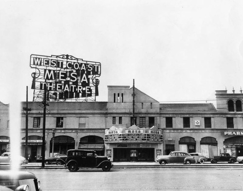 Exterior view of Mesa Theater