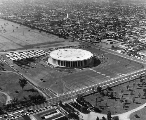 Forum, aerial view