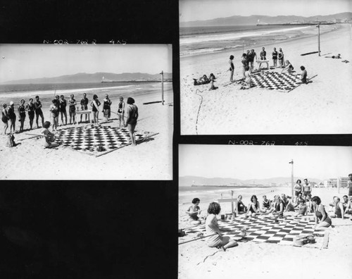 Checkers at Venice Beach