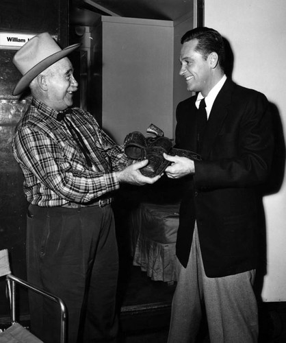 Tex Driscoll and William Holden