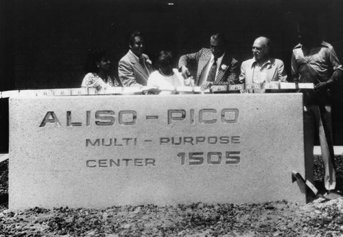 Aliso-Pico Multi-Purpose Center dedication