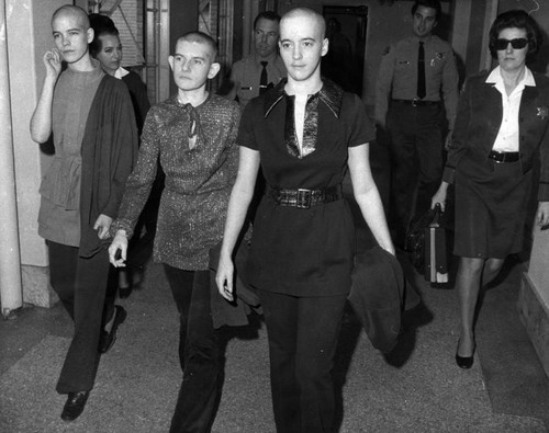 Leslie, Patricia and Susan following guilty verdict