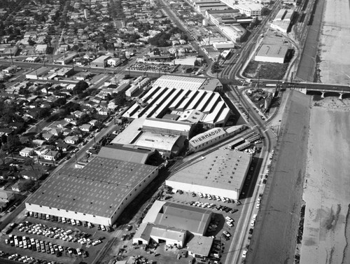 Thermador Electrical Manufacturing Co., Vernon, looking northwest