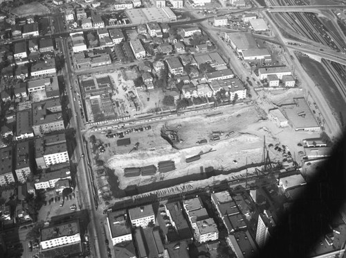 110 Harbor Freeway and Downtown Los Angeles