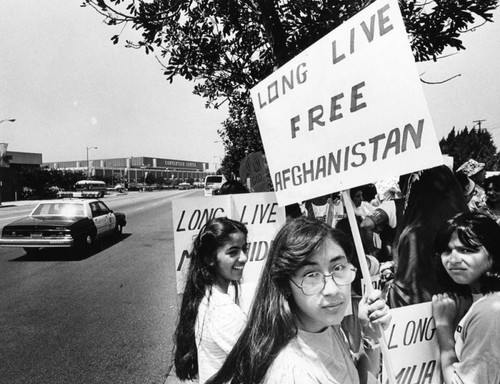 Pro-Afghanistan demonstration