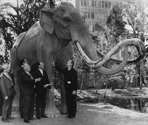 Mammoth sculpture