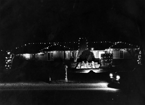 Decorations abound along 'Avenue of the Bells' in Woodland Hills