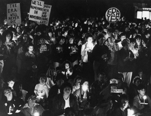 ERA candlelight vigil