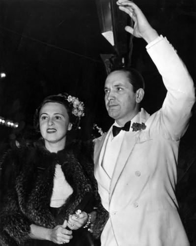 Fredric March and Florence Eldridge