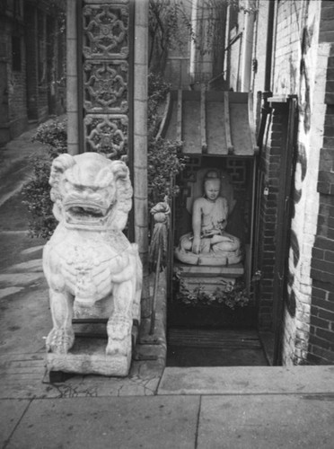 Entrance to a curio shop, Old Chinatown