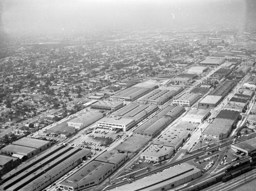 Central Manufacturing District, Vernon, looking southwest