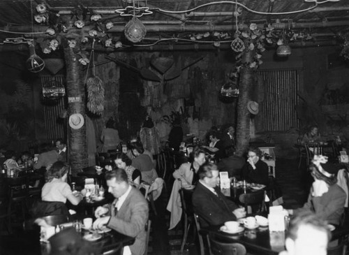 Diners at Clifton's "Pacific Seas" Cafeteria