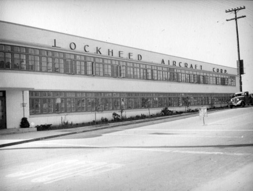 Lockheed Aircraft facade, Burbank