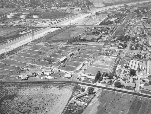 Rockview Milk Farms, Stewart and Gray Road, looking north