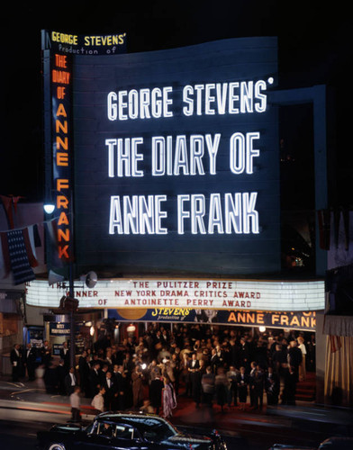 "The Diary of Anne Frank" premiere