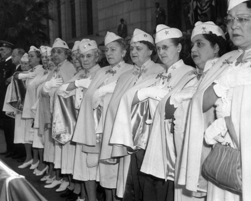 Gold Star Mothers, group photo