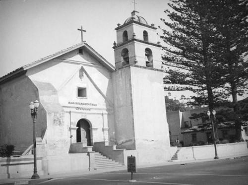 San Buenaventura Mission, Northeast view