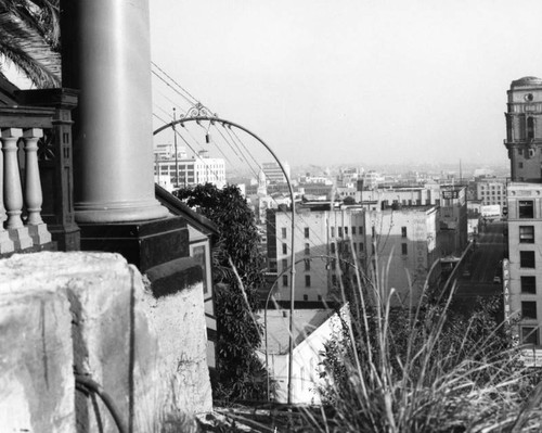 Bunker Hill from Angels Flight station