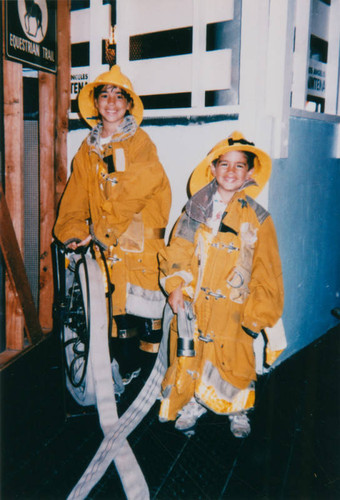 Children at a museum