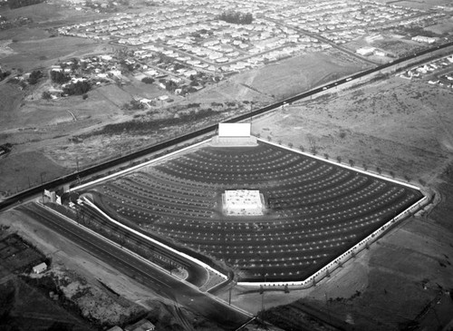 La Habra Drive-In, La Habra, looking northeast