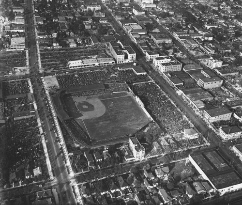 Washington Park, aerial view