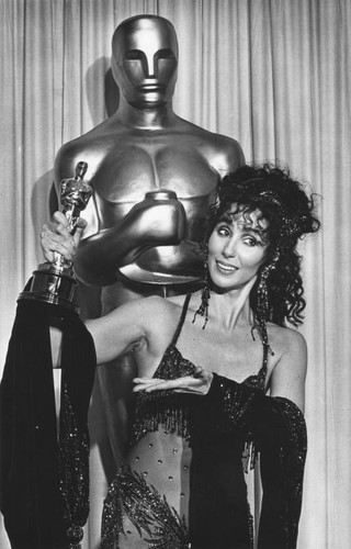 Cher wins Academy Award