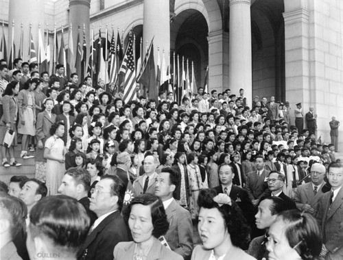 Chinese Americans at City Hall