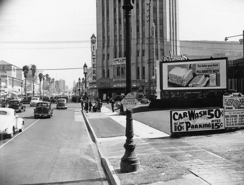 Intersection of Wilshire and Western