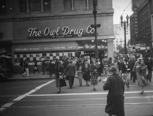 Owl Drug at Sixth and Broadway, Downtown