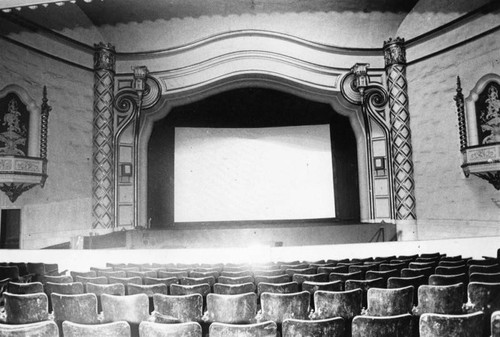 Auditorium interior, Boulevard Theater