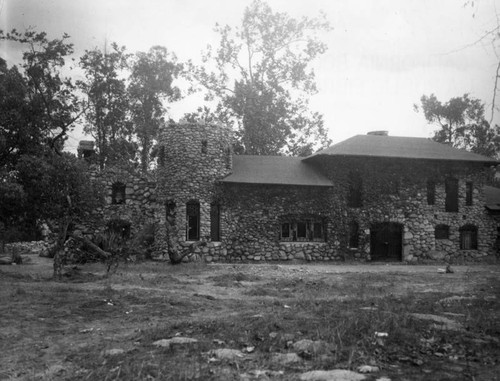 Exterior of Lummis' house