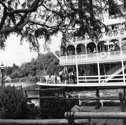 Riverboat ride at Disneyland